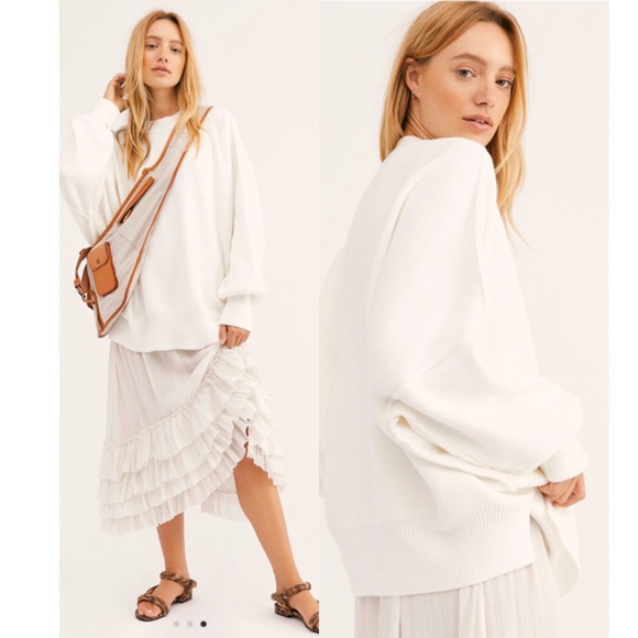 Free People Sweaters - Free People Easy Street Oversized sweater